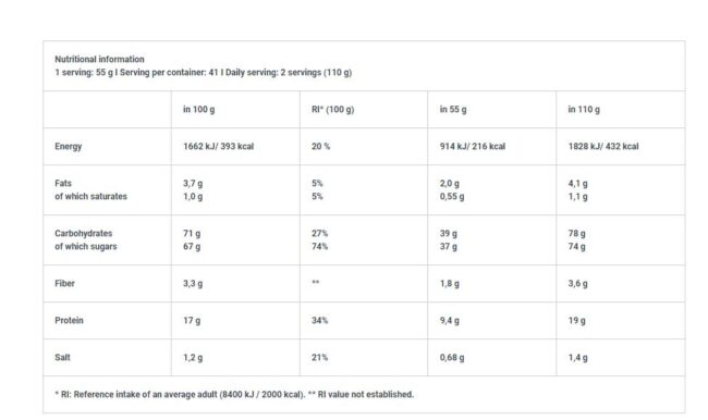 Muscle Mass 1000gr (BIOTECH USA) - Image 2